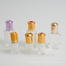 3ml 6ml 12ml achteckige Glasrolle auf Flaschen